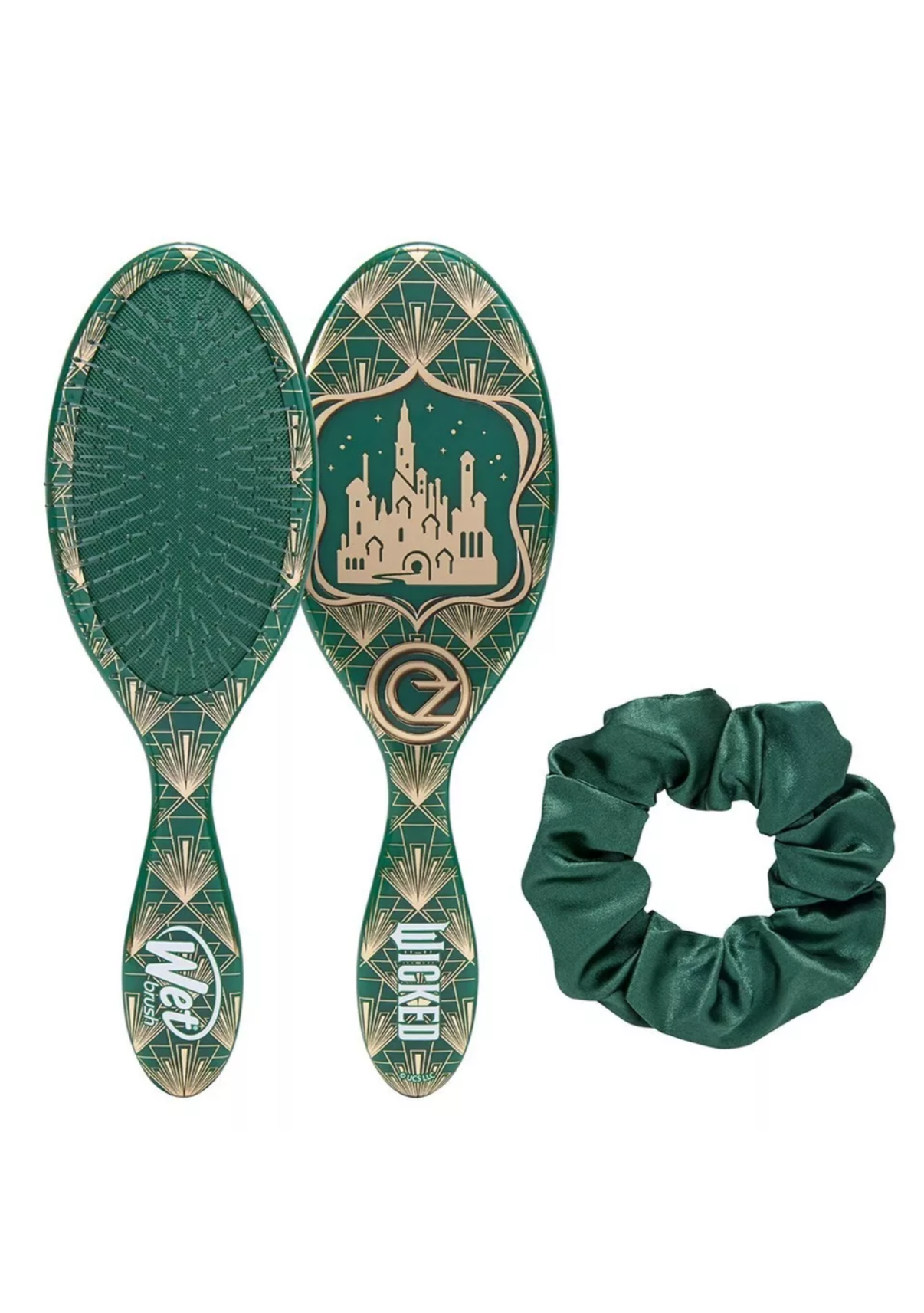 Wet Brush Detangler Limited Edition Wicked; Emerald City