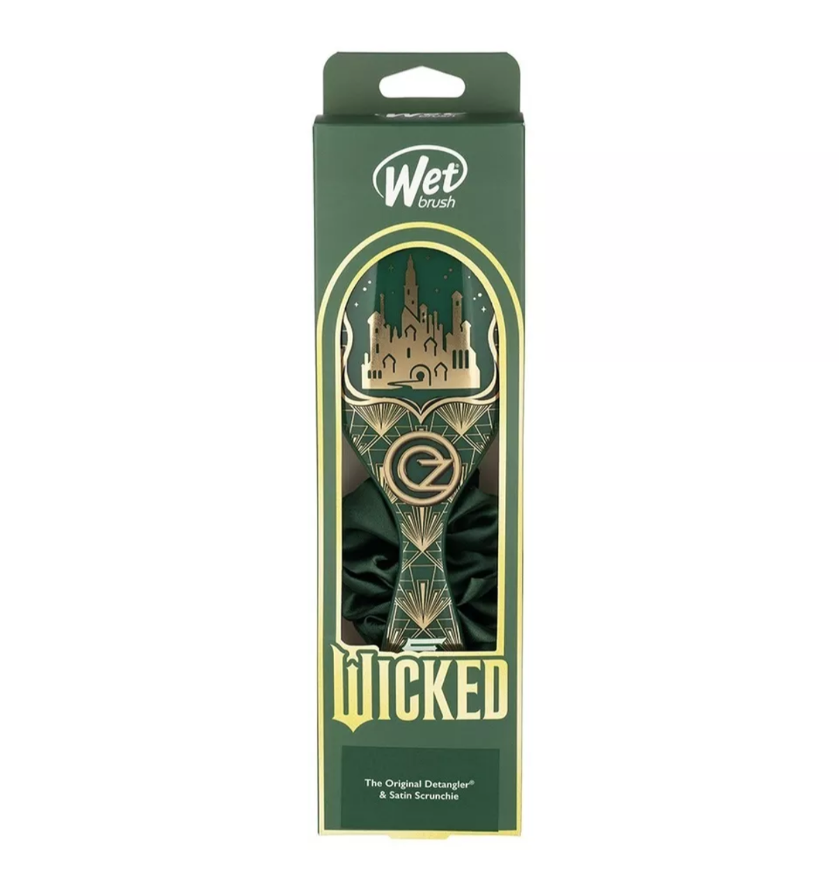 Wet Brush Detangler Limited Edition Wicked; Emerald City