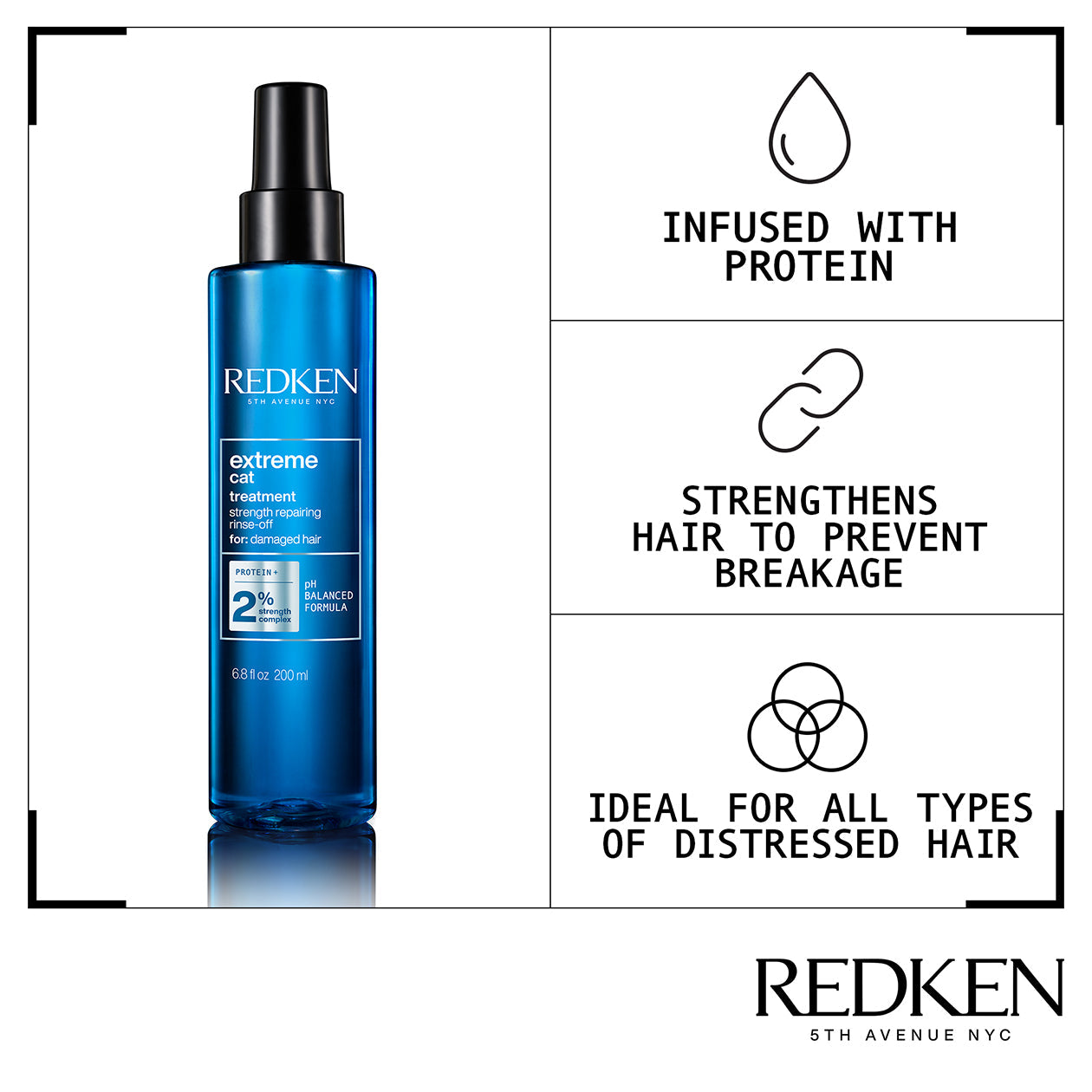 EXTREME CAT PROTEIN RECONSTRUCTING HAIR TREATMENT SPRAY