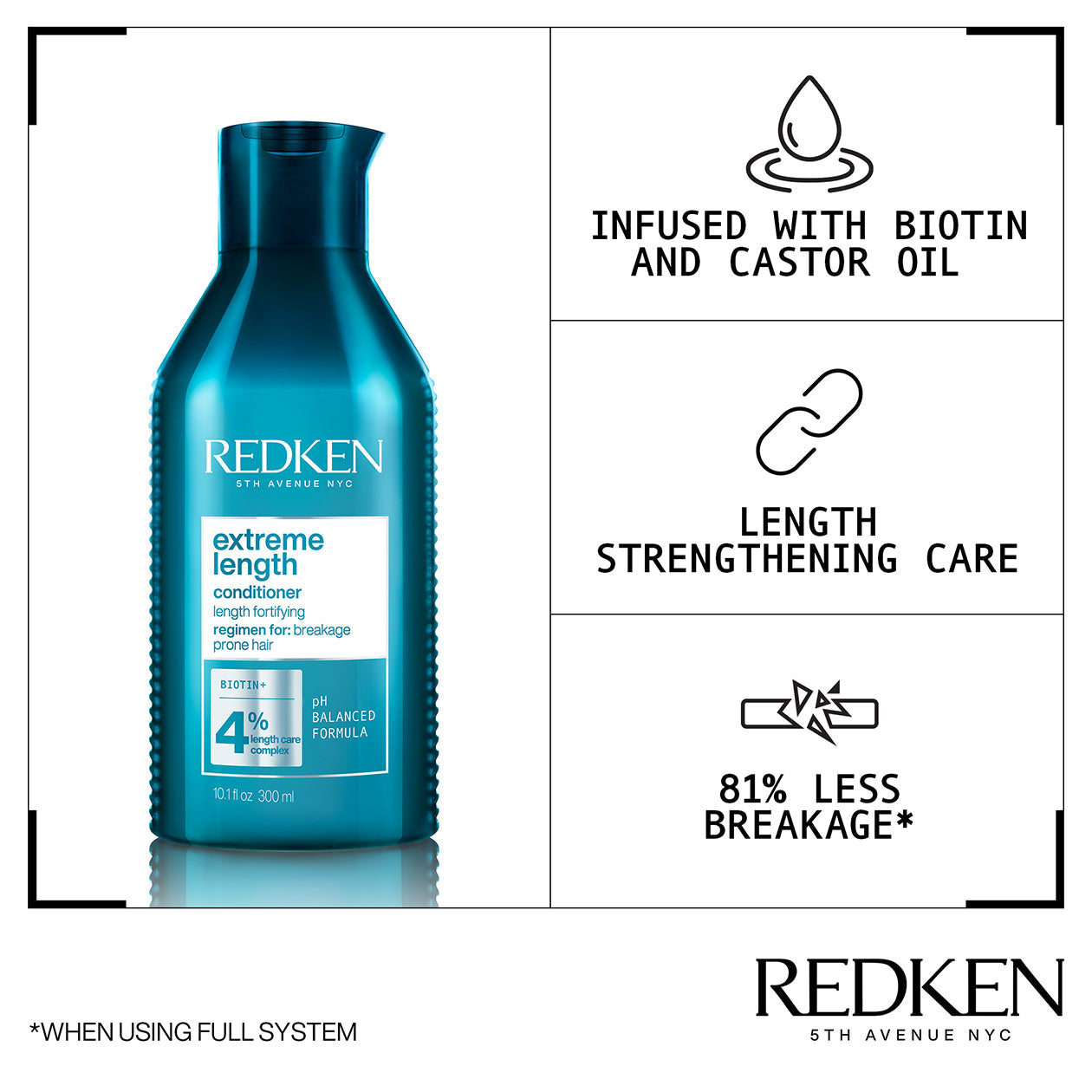 EXTREME LENGTH CONDITIONER WITH BIOTIN