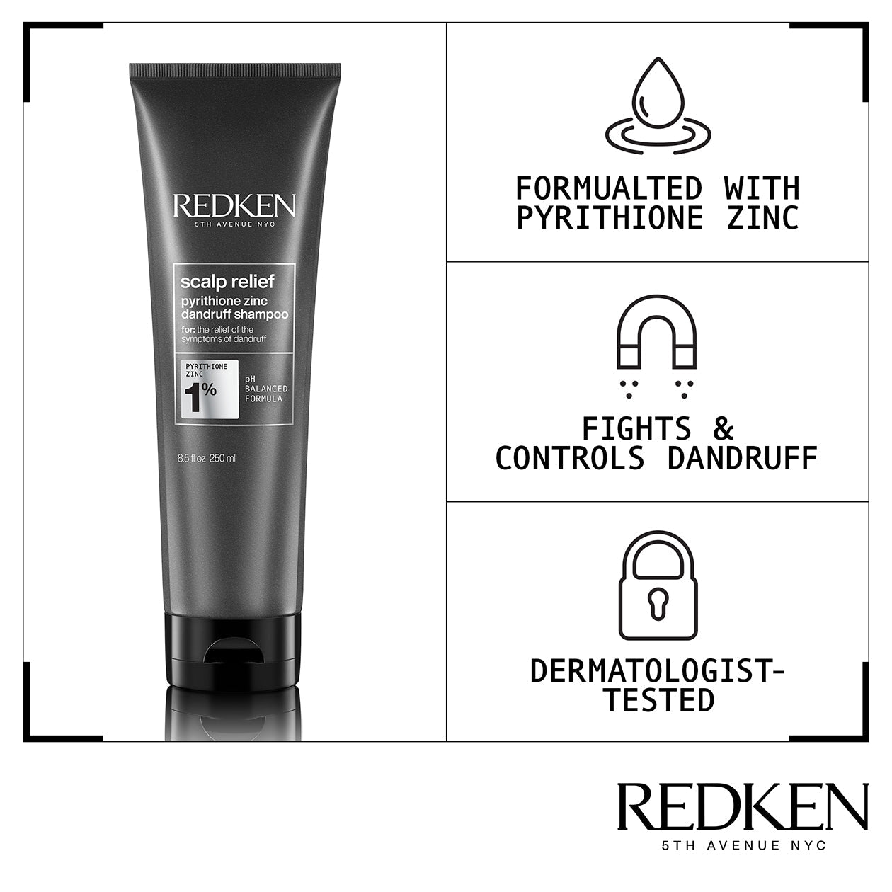 SCALP RELIEF DANDRUFF CONTROL SHAMPOO