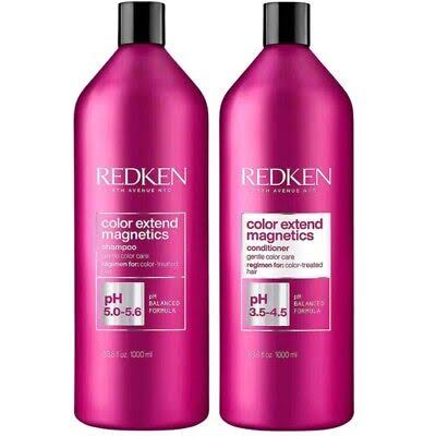 Redken Color Magnetics 1 litre Shampoo & Conditioner bundle