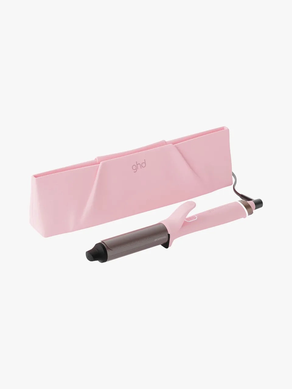 Chronos Curve Grand Curling Tong In Dusted Pink