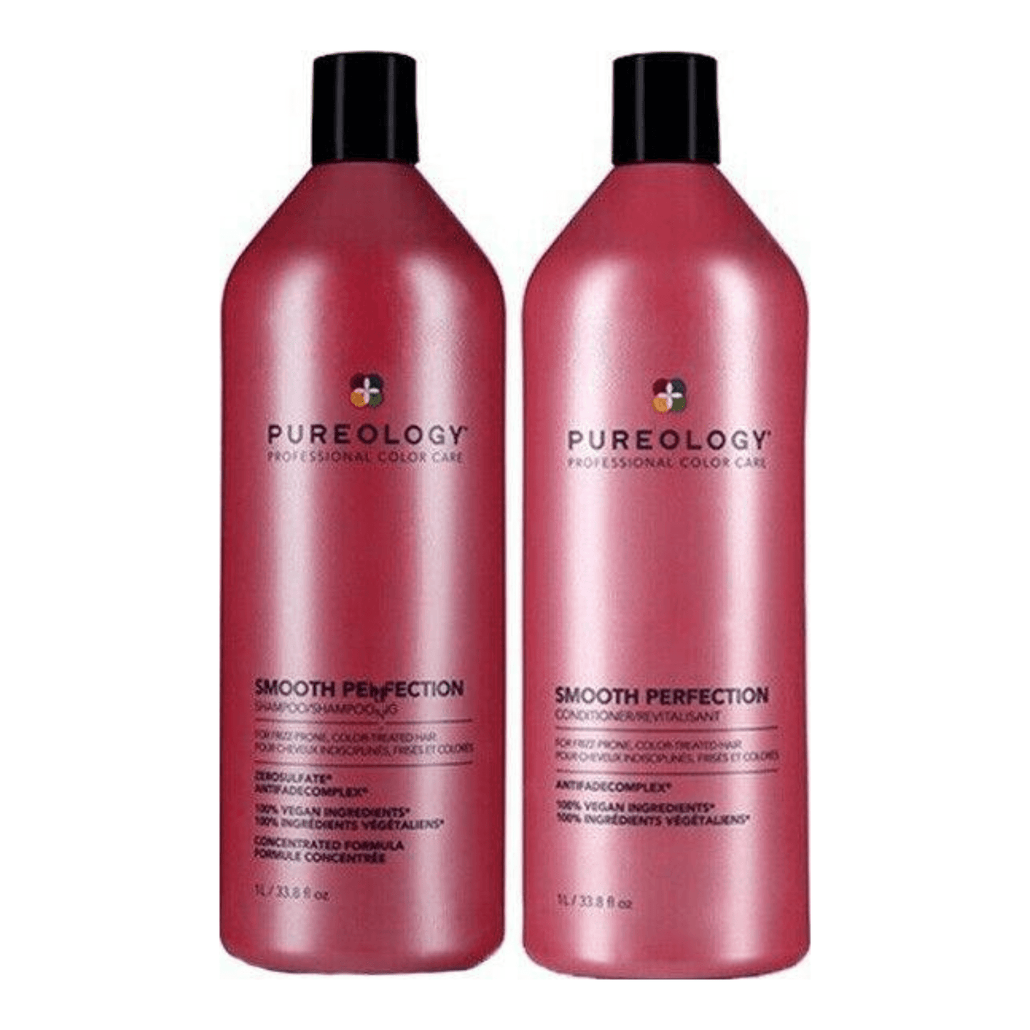 Pureology Smooth Perfection Shampoo & Conditioner Bundle 1Ltr