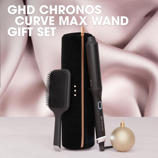 GHD Chronos Curve Max Wand Giftset.