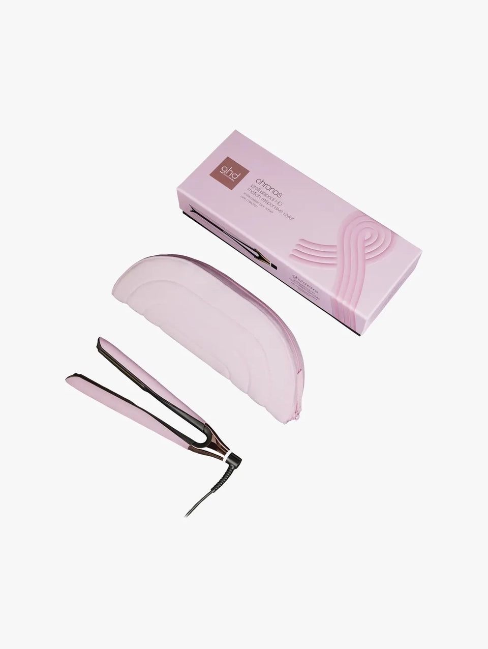 GHD pink sorbet chronos 2025 breast cancer edition.