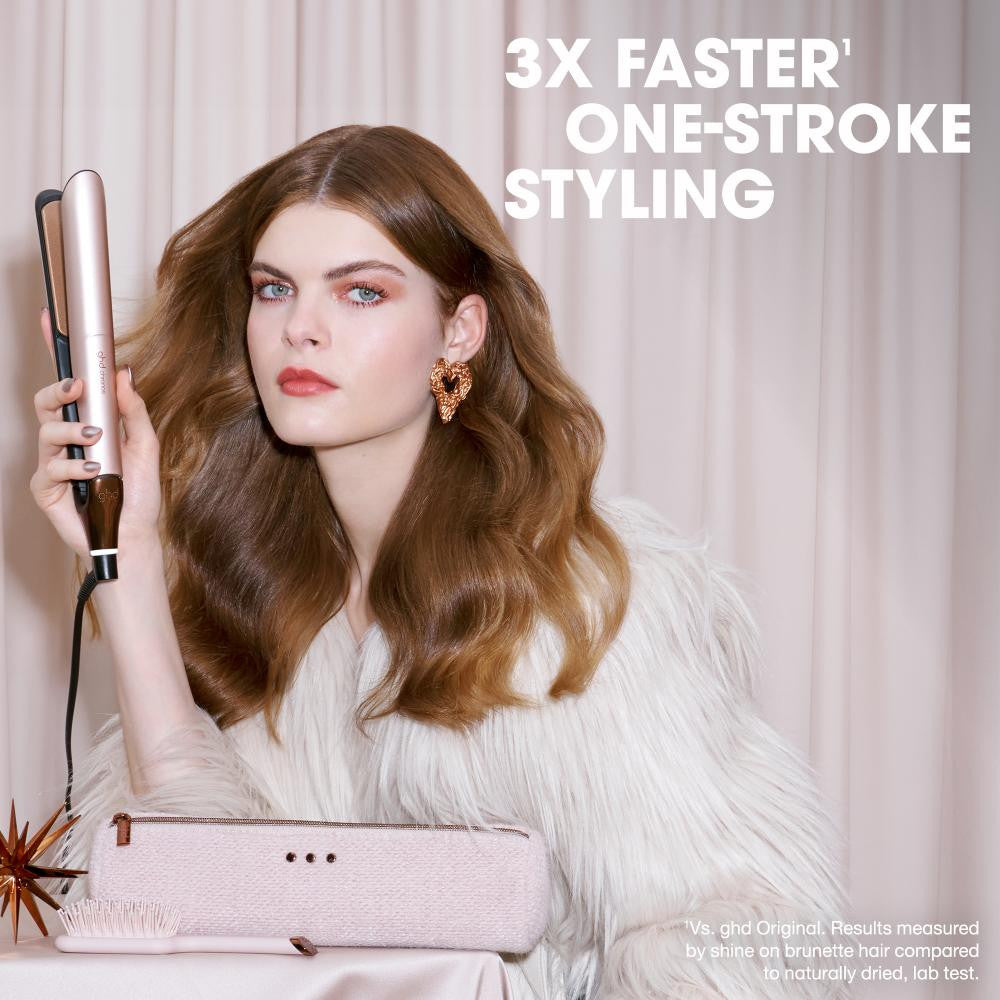 GHD Chronos in cashmere beige giftset