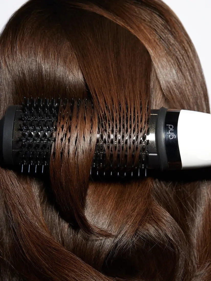 NEW GHD DUET BLOWDRY HAIR DRYER BRUSH IN WHITE