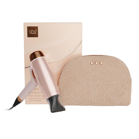 NEW GHD SPEED IONIC HAIR DRYER FESTIVE GIFT SET IN CASHMERE BEIGE