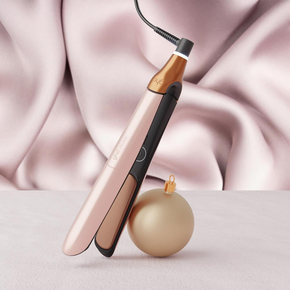 GHD Chronos in cashmere beige giftset