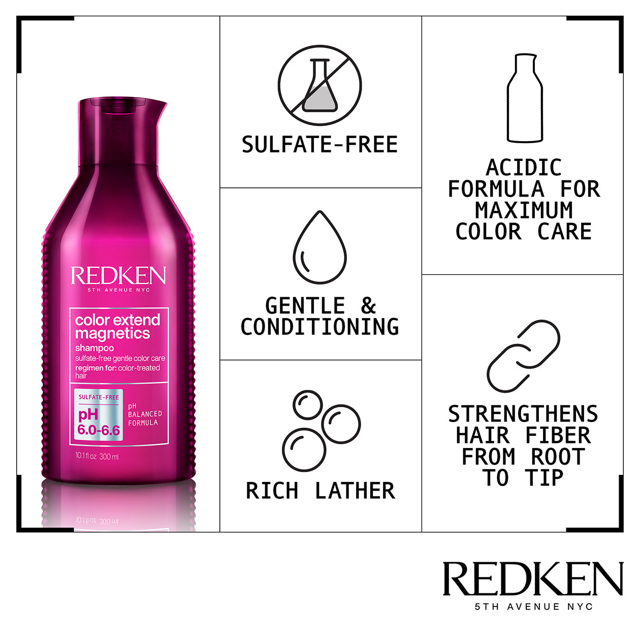 COLOR EXTEND MAGNETICS SULFATE-FREE SHAMPOO
